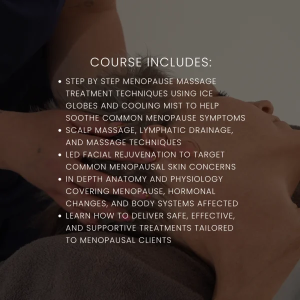 Menopause Massage Course
